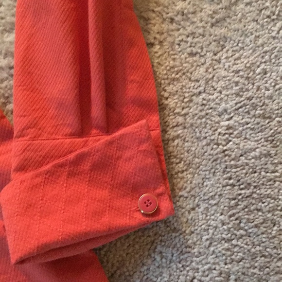 Classy business Burnt orange button down - Picture 4 of 5